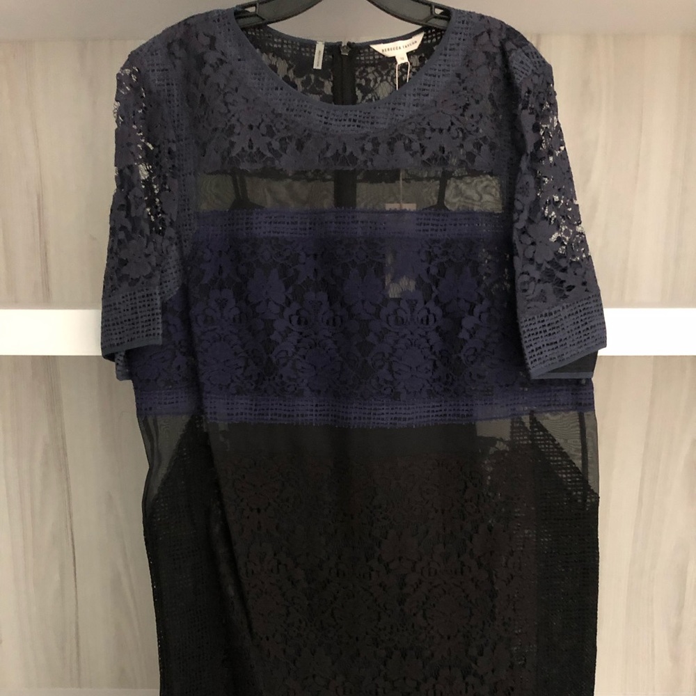 Rebecca Taylor Shift Lace Dress